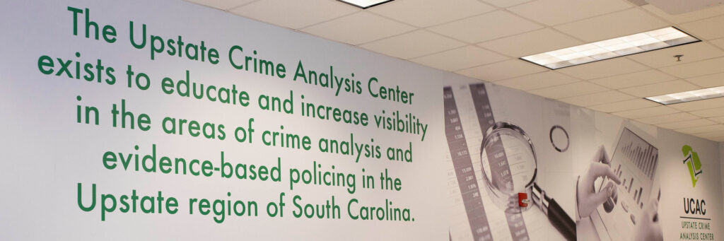 Upstate Crime Analysis Center wall painting
