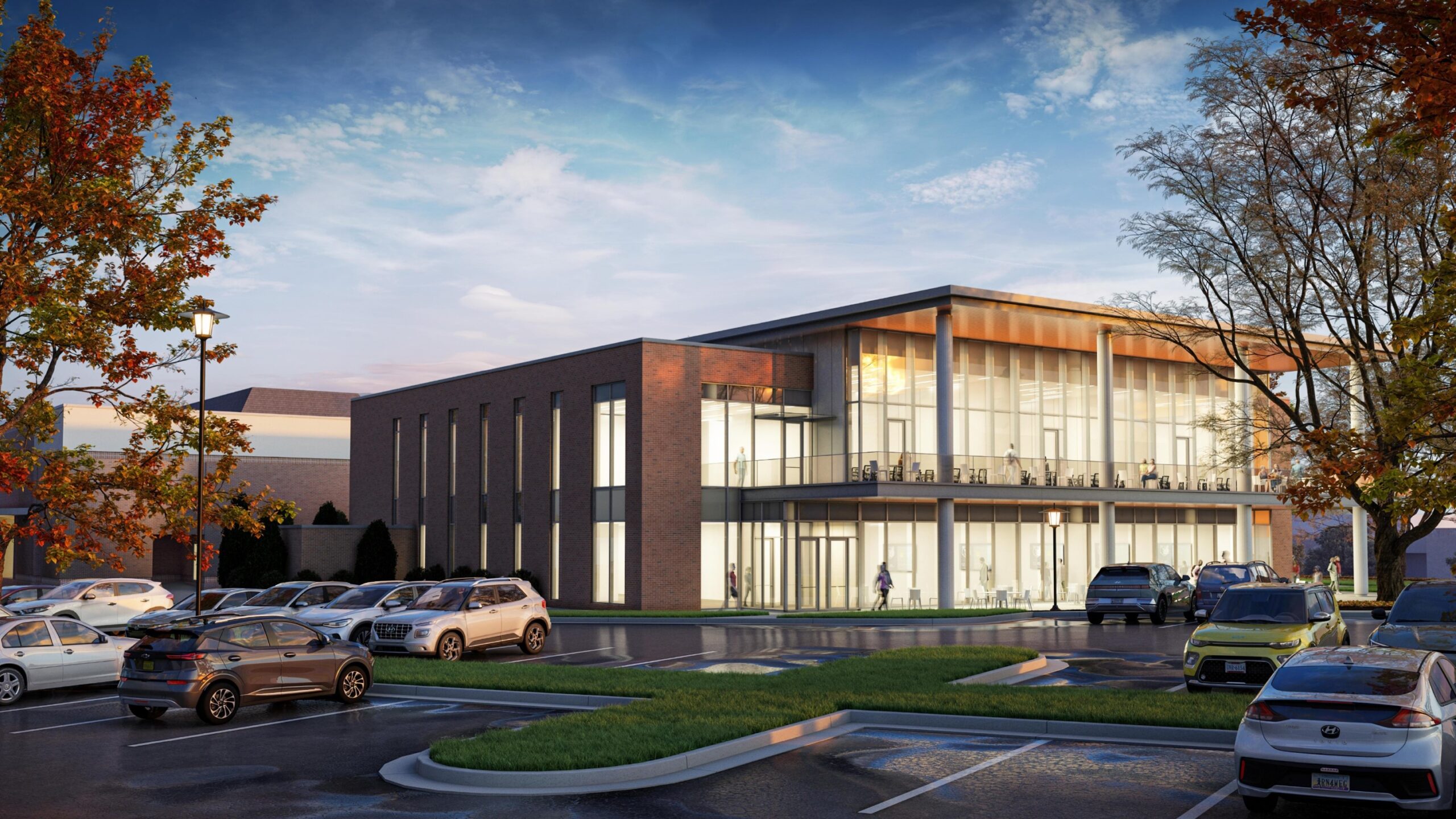 Photo of the new Library appearance