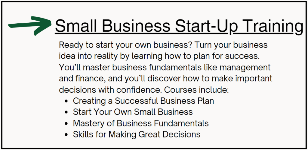 Ready to start your own business? Turn your business idea into reality by learning how to plan for success. You’ll master business fundamentals like management and finance, and you’ll discover how to make important decisions with confidence. Courses include:
Creating a Successful Business Plan
Start Your Own Small Business
Mastery of Business Fundamentals
Skills for Making Great Decisions