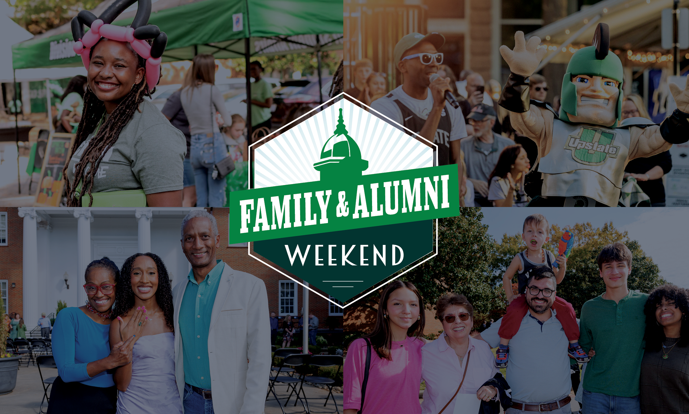 Family Weekend banner image