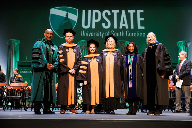 Group photo at graduation