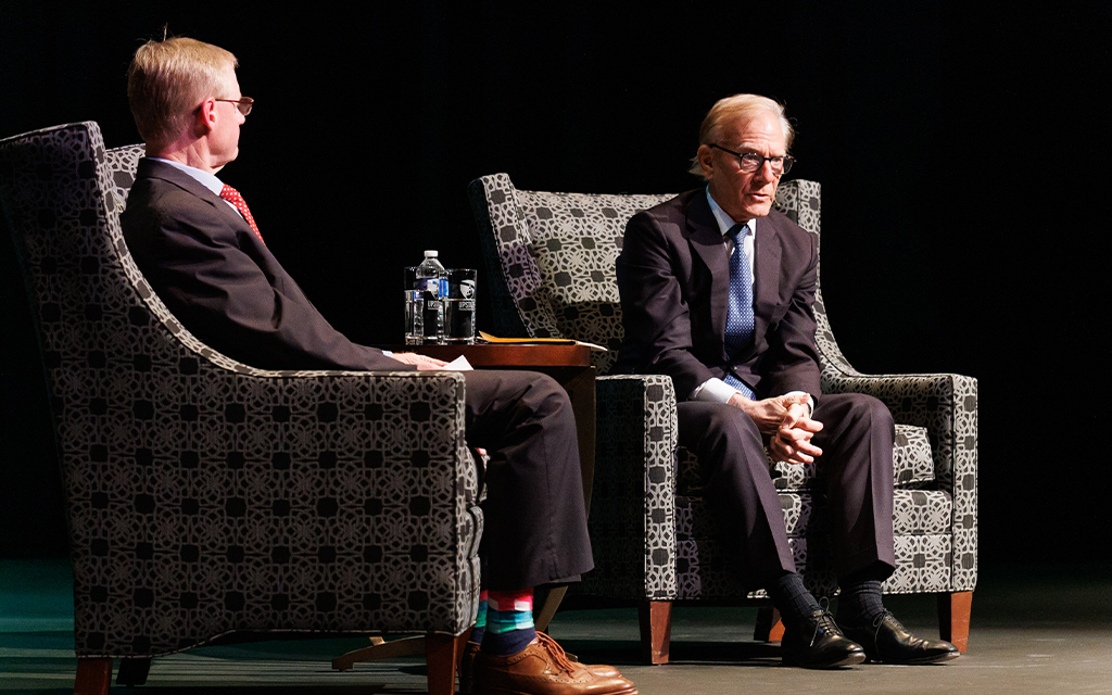 Dr. Rob McCormick and David Ignatius