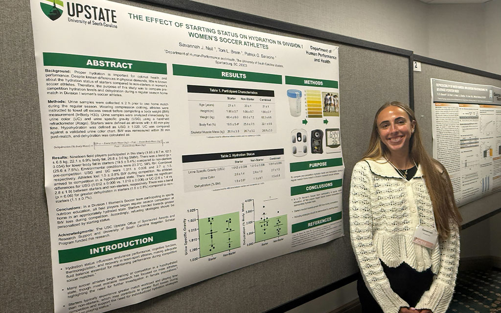 savannah noll by her research poster